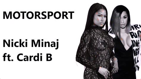 motorsport lyrics nicki